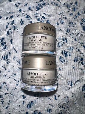 2 Lancôme Absolue eye creams